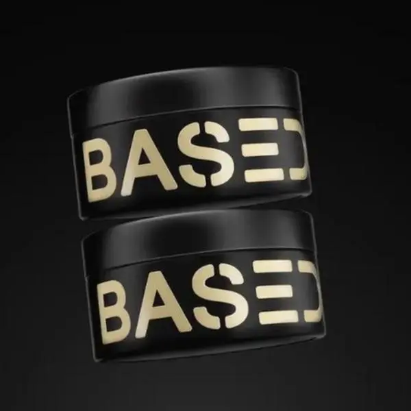 2PCS BASED Pomade Hair Styling Cream 3.04oz | Medium Hold & Natural Shine | Texturizing Hair Wax for Men | Frizz Control Styling | Daily Grooming Essential