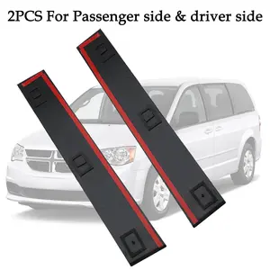 Front LH & RH Door Applique Pillar Trim, Automotive Auto Parts Accessories, Replacement for Dodge Grand Caravan Town Country New Vehicle Exterior Decoration