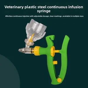 Veterinary continuous syringe adjustable bottle continuous syringe epidemic prevention syringe 5ml2 ml vaccine syringe!Healthcare Tools Poultry,summervibes