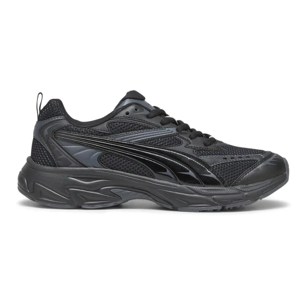 PUMA Mens Morphic Base Lace Up Sneakers Shoes Casual - Black PUMA Mens Morphic Base Lace Up Sneakers Shoes Casual - Black