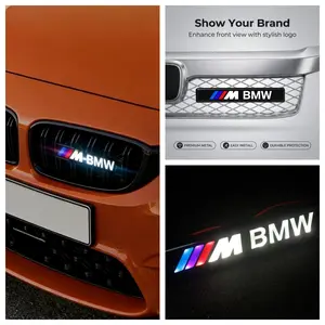 LED Car Front Grille Emblem Light, Led Logo, Fits Bmw E90/e91/e92/e93/f10/f07/e60/e61/f12/f13/f30/e87, Enhance Your Vehicle's Look
