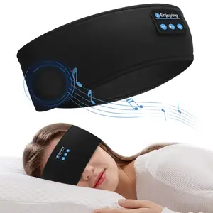 Bluetooth-compatible 5.3 Sleep Headband Earphones, Wireless Stereo Sleeping Headset, Supports Hands-Free Calls, Noise Reduction, USB Charging, Unisex, Chargeable, Wireless BT Earphones