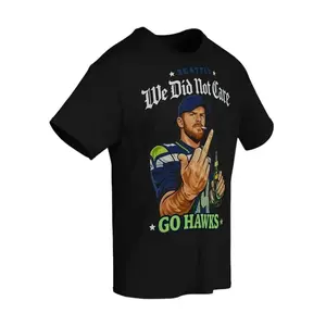 Sam Darnold Flipping The Bird T Shirt | Ernest Jones Seahawks Parade Tee