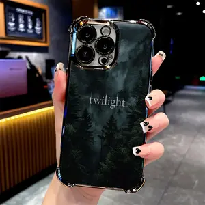 Twilight TV Series Phone Case Compatible with for iPhone 17 16 15 14 13 12 11 Air Pro Max Plus, Shockproof Transparent Soft Back Cover, Twilight Phone Case, Colorful Cellphone Casing Protection Protective