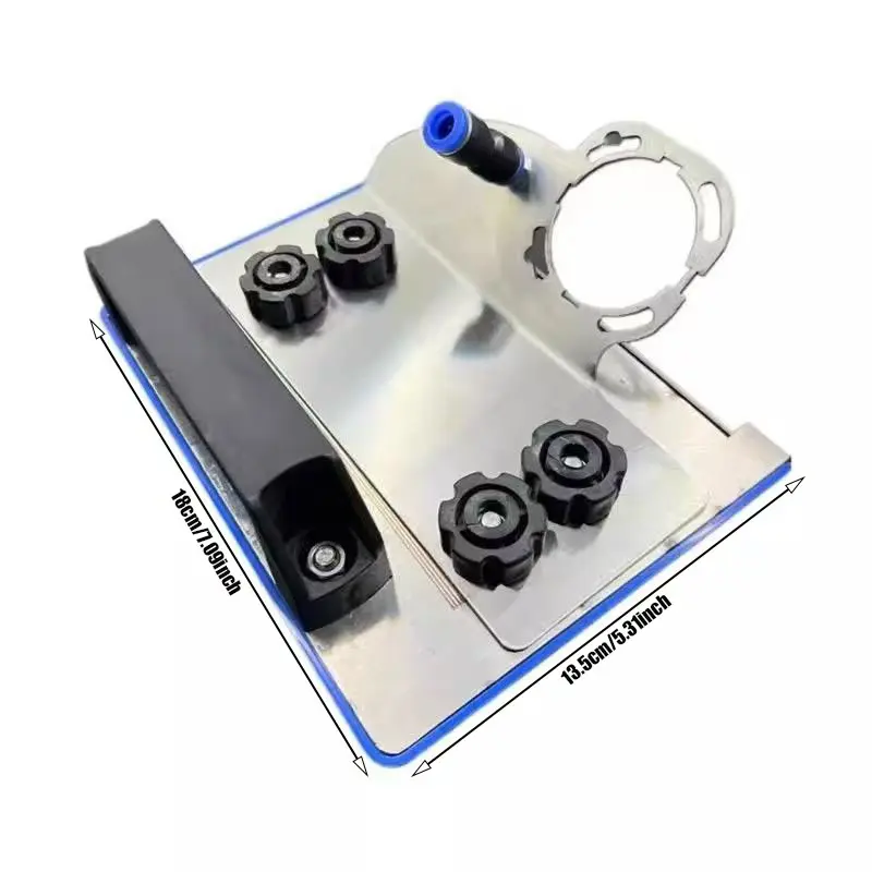 Angle Grinder Tile Cutting Guide Bracket, Water Cooling Tile Cutter Stand for Marble Ceramic Straight Cutting