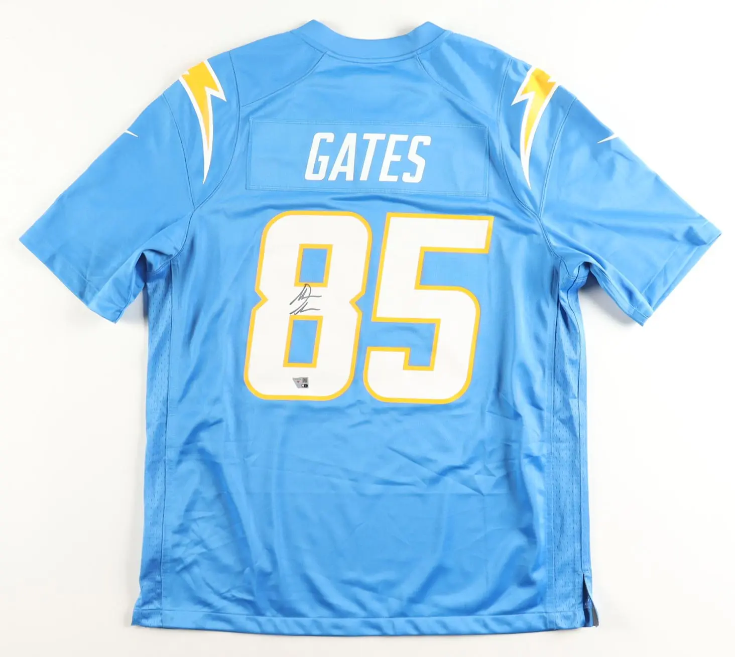 Antonio Gates Signed Chargers Nike Authentic Jersey