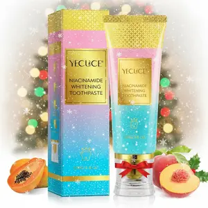 Yeyecuce Niacinamide brightening Toothpaste, Fluoride-Free, Anti-Tartar, Anti Plaque, Fresh Breath, Deep Cleaning, Long-Lasting Freshness, Unisex