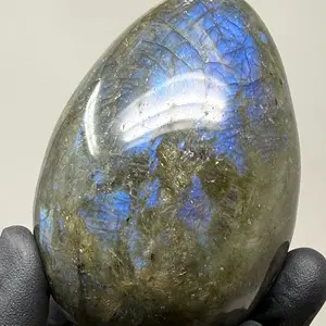 3.75” inch Superb Polished Labradorite Egg Specimen
