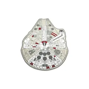 Star Wars Millennium Falcon Large Area Rug | 79 x 104 Inches
