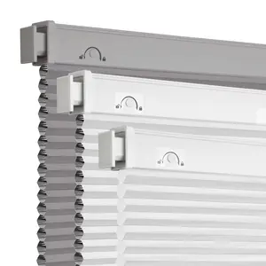 Grandekor No Tools No Drill Cordless Cellular Shades,Honeycomb Blinds for Indoor Windows,UV Protection Privacy Blinds for Home,Door