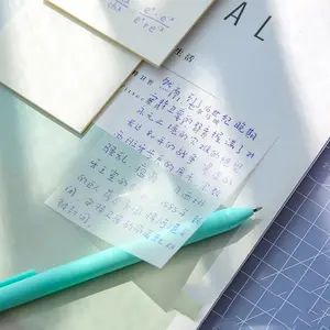 Transparent Sticky Notes 50pcs