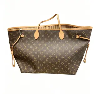 Pre-owned Louis Vuitton leather Tote Bags Neverfull GM Monogram Canvas Tote Bag