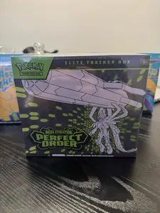 Pokémon Elite Trainer Box Perfect Order ETB Mega Evolution Trading Card Game Expansion Pack