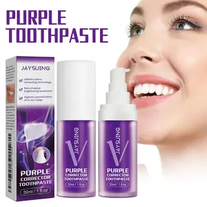 Purple Color Correcting Toothpaste | Stain Removal & Instant Bright Teeth