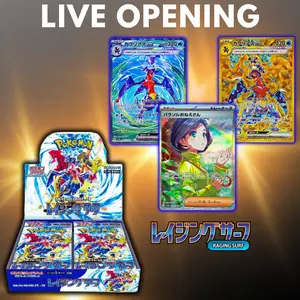 Raging Surf Japanese Booster Box (LIVE OPENING)