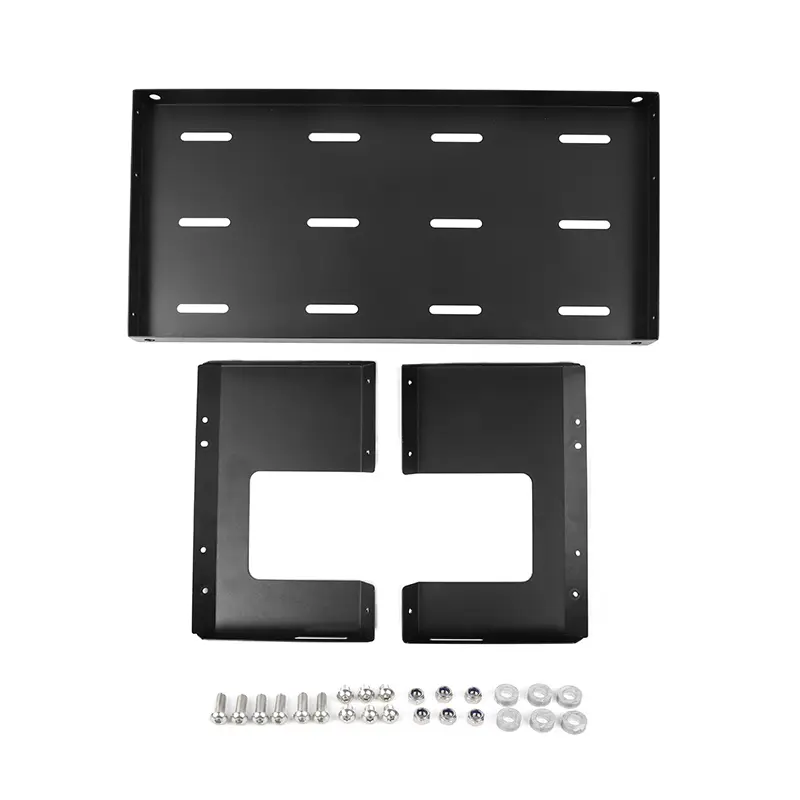 High-Aluminium Rear Cargo Trunk Luggage Rack Storage Shelf for Jeep Wrangler JK, JL Series - 104x55x11cm 27-Item Set Car Interior Decoration Accessories, 1-Year Warranty, Unique Design, As the Picture Shows