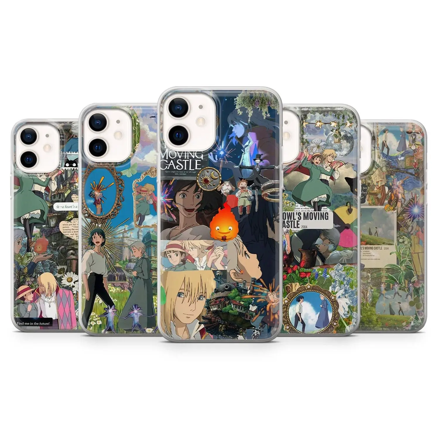 Howl's Moving Castle Phone Case - Ghibli Sophie Design for iPhone & Samsung