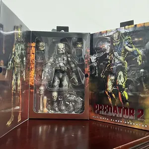 2026 new Original NECA Ultimate Elder Predator Action Figure Model Toys Joint Movable Horror Doll Christmas Present For Children