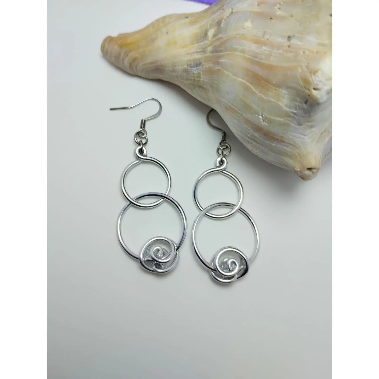 Double Circle Earrings