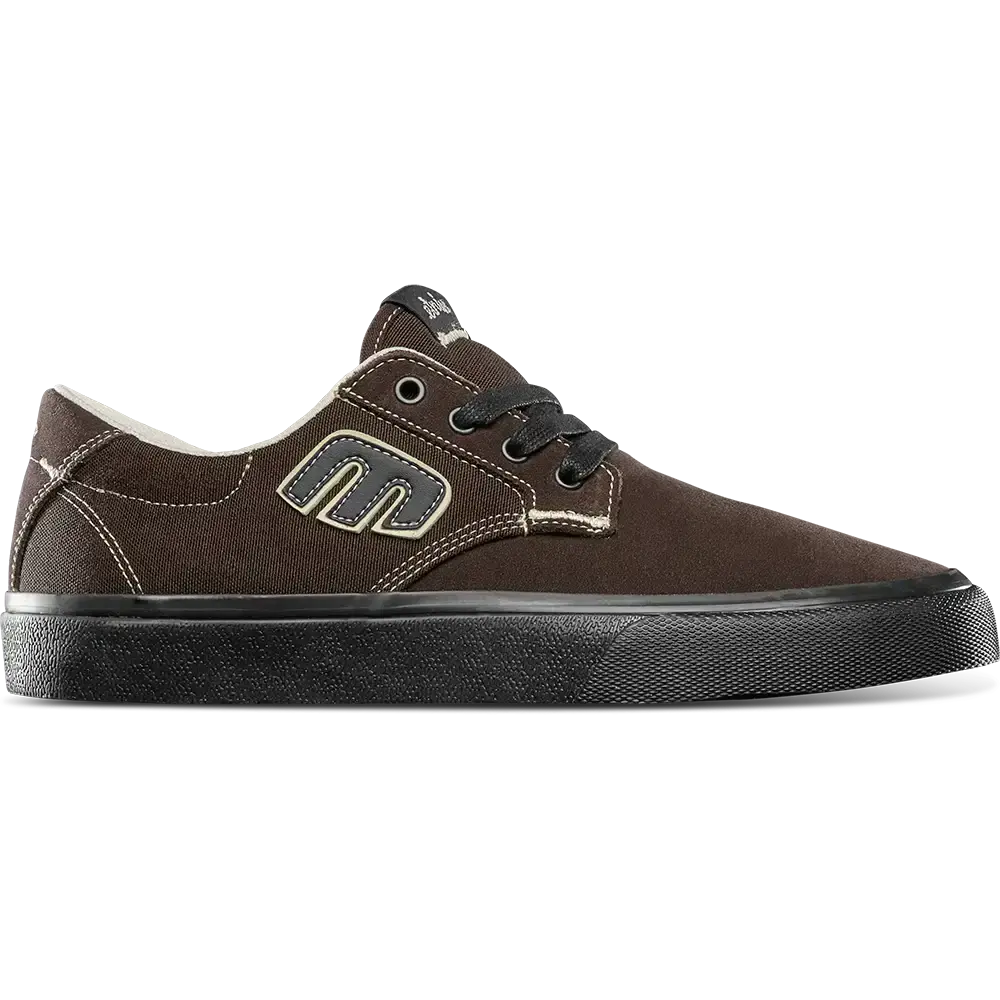 ETNIES Julian Lewis Signature Barge Plus X Suede Low-Top Round Toe Lace-Up Athletic Skateboarding Sports Shoes - Reinforced Cupsole, Cushioned Feel, Breathable Fabric, 400nbs Rubber Footwear for Everyday Walking