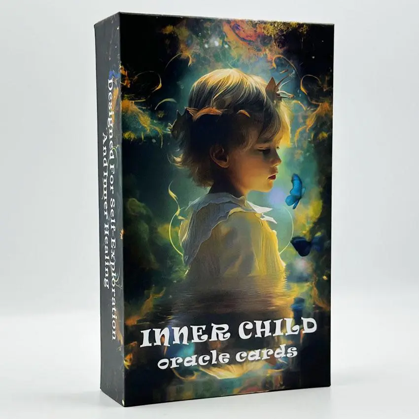 Inner Child Oracle Cards, 56pcs/set Tarot Card, Fortune Telling Toy, Self-exploration, Inner Healing, Tarot Deck, Card Games for Teens & Adults, Tarot Card Decks