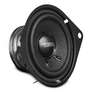 DS18 2.5" OEM Dashboard Car Stereo Speaker - Model 25D120NO-4, 60W RMS, 4 Ohm, Equipped with Neodymium Magnet