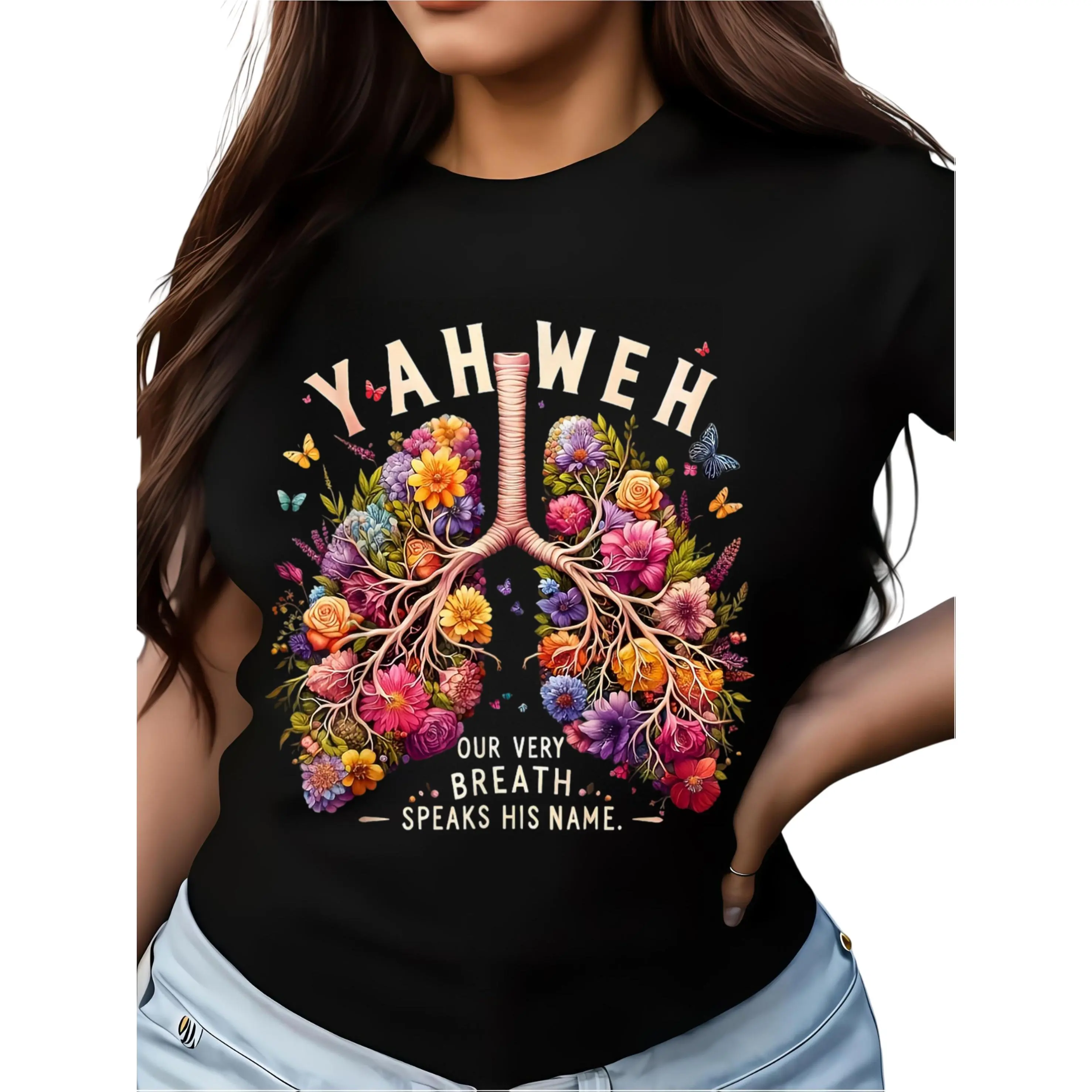 Breath the divinity t シャツ Breath divinity large oversized - TikTok Shop