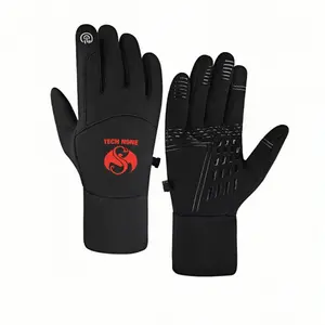 1 pair with Tech N9ne Graphic Golden Logo winter gloves Winter Thermal Gloves Touch Screen Flexible Design Winter Activities Adults keep warm winter gifts Premium Quality