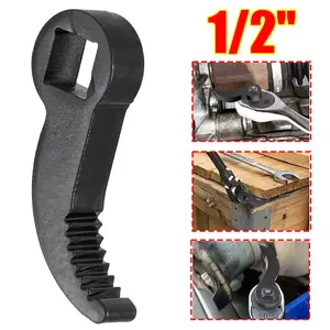 Pry Bar Wrench Adaptor Head, Crowbar Adapter Head Tools Fits 1/2" Drive Ratchets, Half Shaft Removal Car Repairing Tools for Tight Spaces