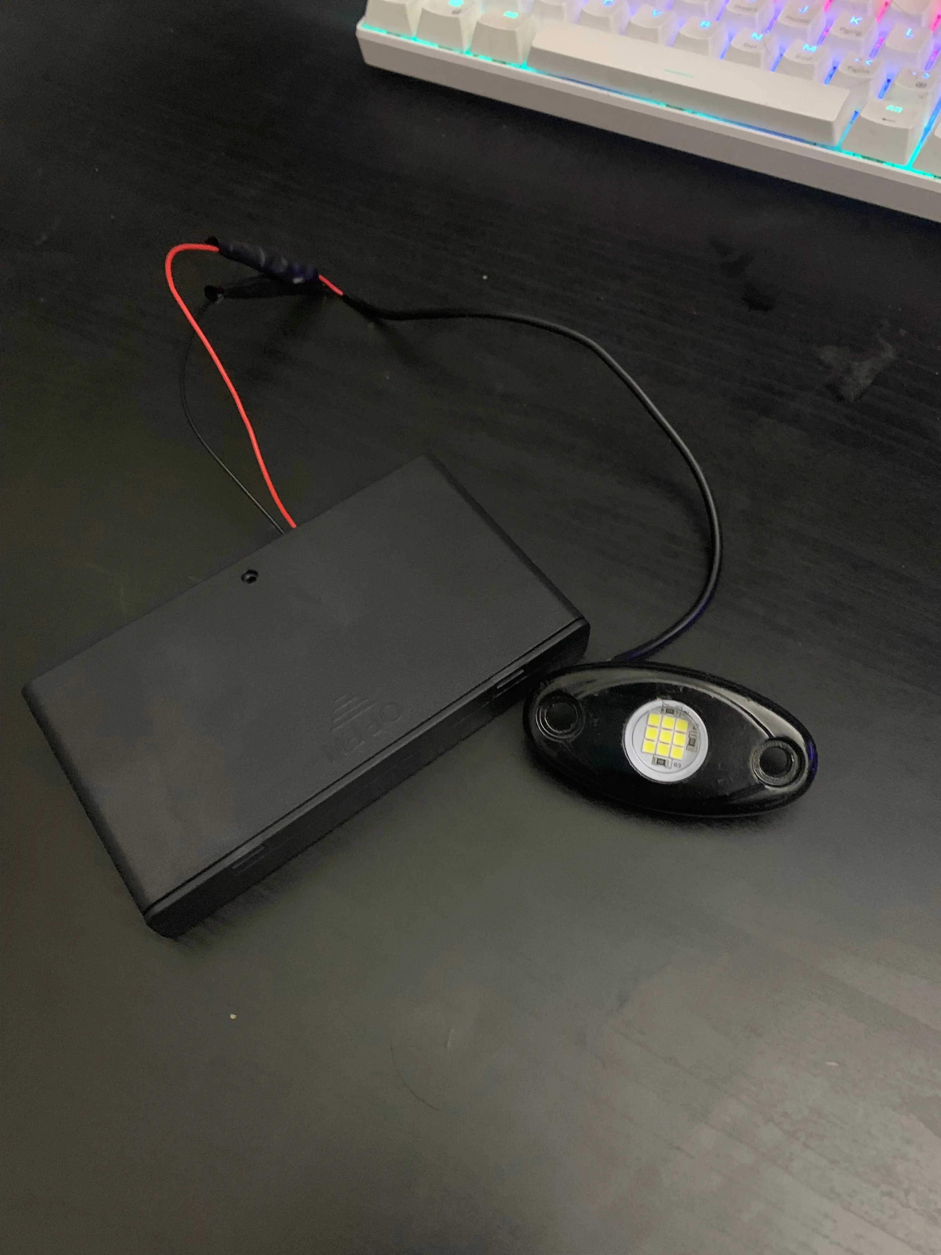 Battery Powered Rocklight