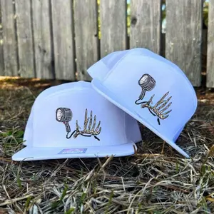 [BUY 1 GET 1] Camo Hunting Trucker Hat with Hammer Antlers Flat Bill Snapback Cap, Outdoor Country Camouflage Hat, Unique Gift for Hunters and Outdoorsmen