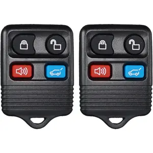 Key Fob Replacement Fits for Ford Explorer Expedition 2000-2010 Lincoln Aviator Navigator Mercury Mountaineer Keyless Entry Remote Control CWTWB1U322 1L2T-15K601-AA 315 MHz 4 Buttons Set 2
