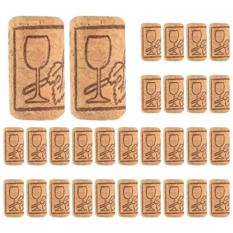 Wine Corks, Wooden Cork Wine Bottles Cork for Natural Corks for Wooden Wine Corks for DIY, Decoration and Hobbies