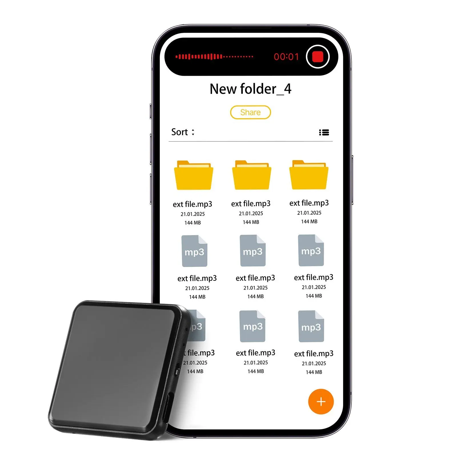 VEVOR Portable Digital Voice Recorder - 8730 Hours, Voice Activated, Magnetic, MP3 Capable, USB-Enabled Multitool Accessory with Data Cable (Tools & Hardware, Hand Tools, Multitools & Accessories)