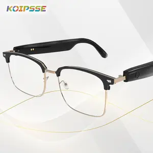 KOIPSSE Smart Wireless Glasses, Smart Audio Glasses, Photochromic Glasses with Built in Mic & Speaker, Outdoor Sports Glasses for Men & Women