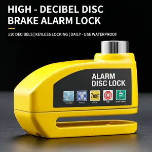 ELOOP Disc brake lock, mountain bike anti-theft alarm lock, bicycle brake disc alarm lock
