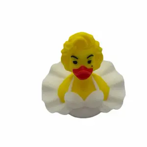 TheDuckDude Mini Glam Star Duck Collectible Figurine - Lightweight, Artistic Print, Bold Look, Smooth Finish, Glam Mascot, mini gifts for Off-Road Enthusiasts, Dashboard & Desk Accessory