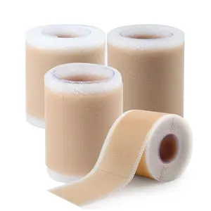 Professional Silicone Scar Sheets, 4 Counts/set Reusable Silicone Scar Strips for Keloid, C-section, Surgery, Burn, Acne, Stretch Skin Care Tool for Women, Silicone Scar Tape