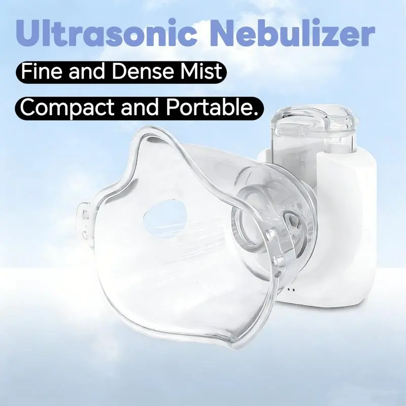 Portable Mesh Nebulizer for Dry Air Relief | Quiet Hydrating Mist for Kids & Adults, Rechargeable for Home & Travel self-cleaning function rechargeable ultrasonic nebulizer rechargeable mesh nebulizer keychain nebulizer