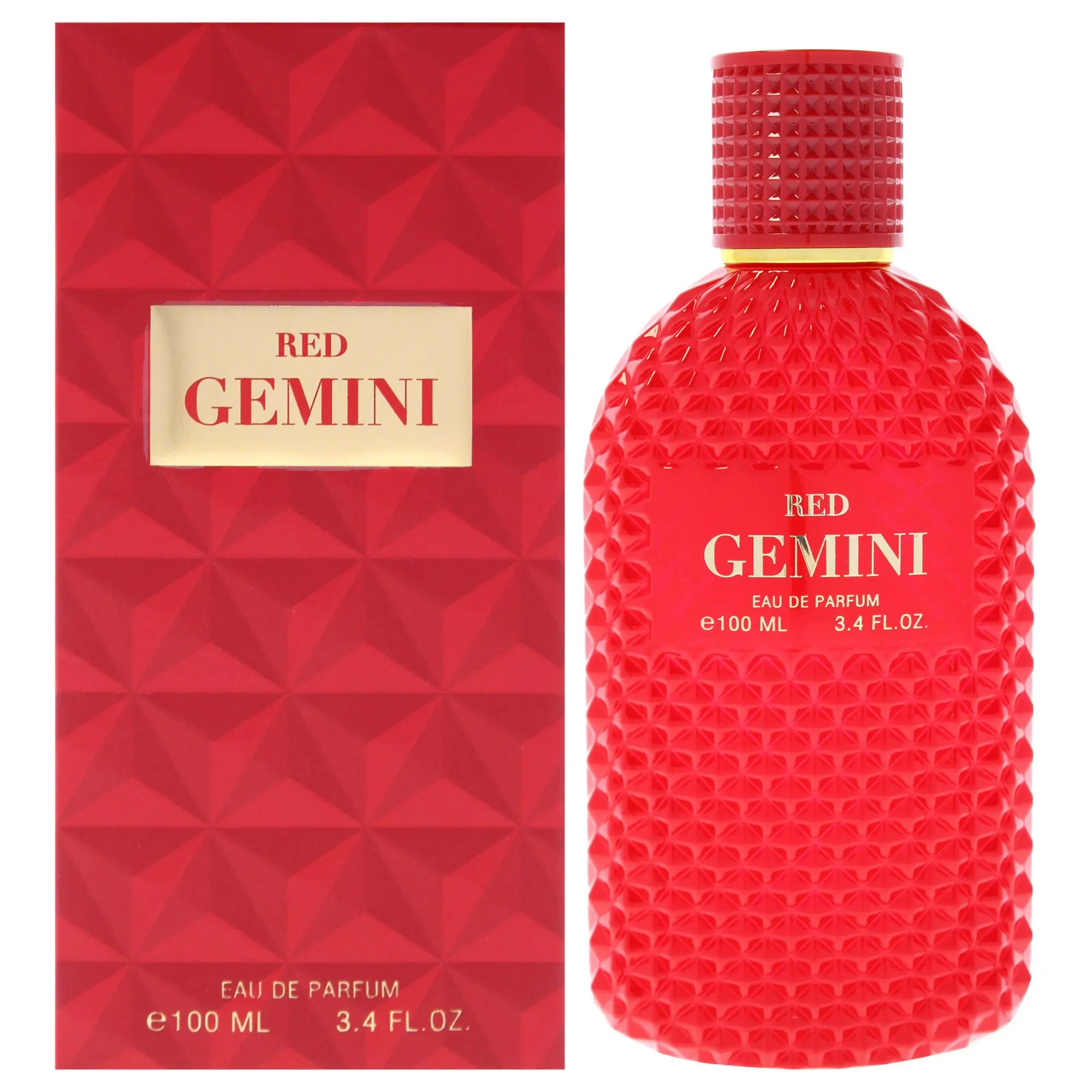 Red Gemini 100 ml Perfume by Fine Perfumery - Women's 3.4 oz EDP Spray, Bold Aroma, Freshness Boost, Daily Spray Bottle