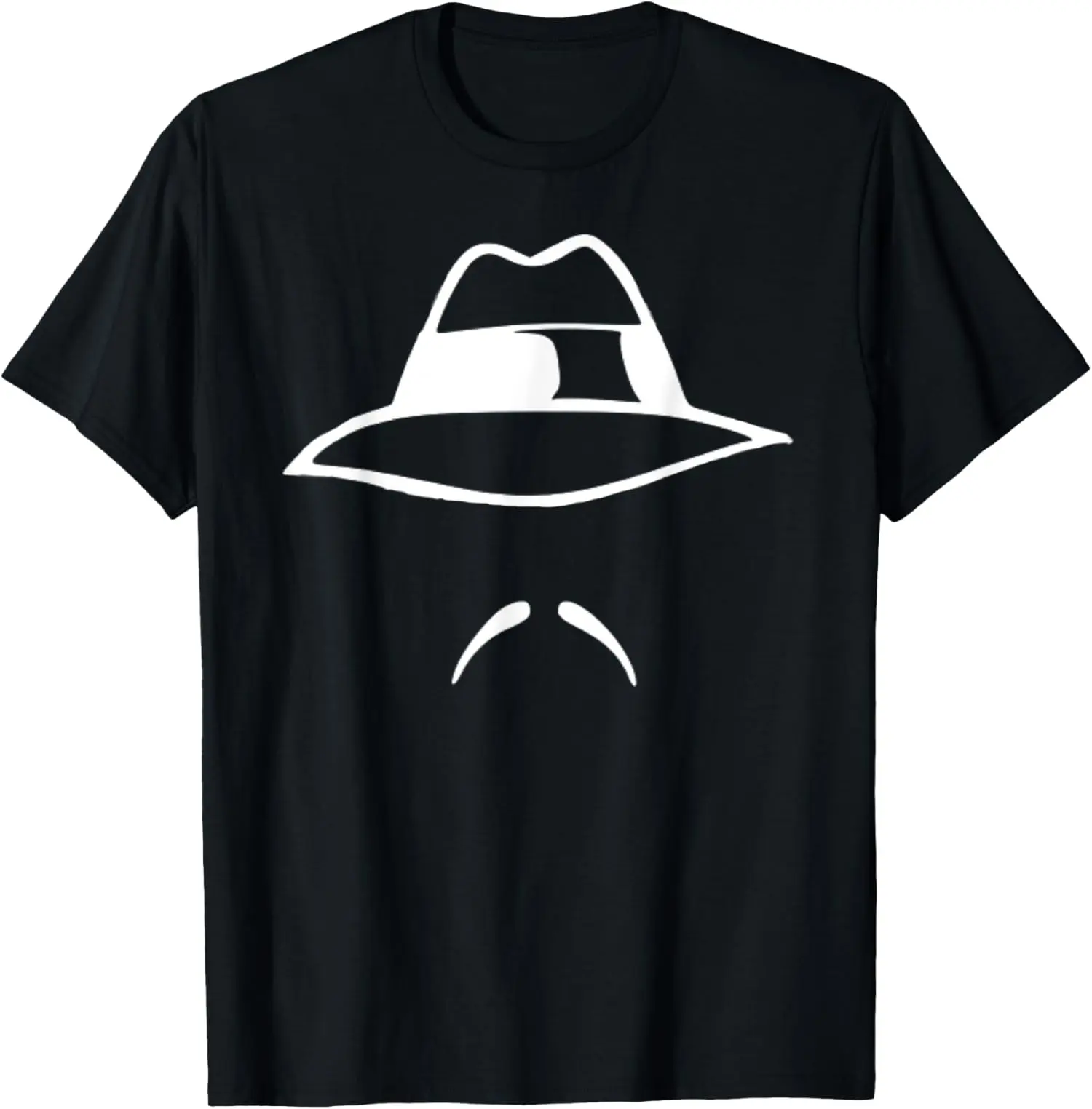 Men's Cotton Knit Short-Sleeve Lowrider T-Shirt - Chicano Cholo Latino Theme, Moustache Graphic, Casual Crewneck Menswear, Shortsleeve, Fabric, Round Neck, Stretch, Top, Tshirt