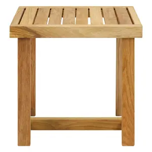 Solid White Oak Shower Bench - Classic & Durable Bathroom Accessory