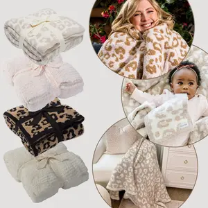 Barefoot Dreams Blanket - Cozy, Comfort & Style - 45 x 60 or 54 x 72, 100% Polyester Microfiber, Soft, Machine Washable, Animal Print, Velvety Texture