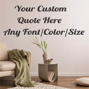 VulgrCo Large Custom Wall Decal - Waterproof, Fade-Resistant Vinyl Quote Stickers with Glossy Finish, Vibrant Colors & Strong Adhesive - Made in USA