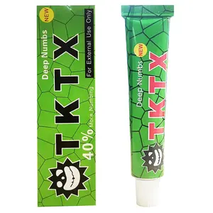 TKTX Tattoo External Cream, Relief Cream for Tattoos, Waxing, Microneedling, Lecithin External Cream(10g) Cosmetic.