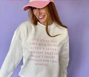 [Sale off up to 50%] Elle Woods Sweatshirt Legally Blonde Inspired Y2K Fashion