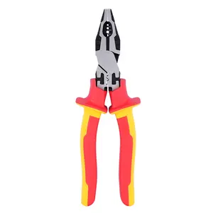 1000v Insulated VDE 8-inch Wire Cutters Pliers forHousehold Electrical Circuit Repair High Voltage WorkNew Enerav Vehicle Maintenance Multi-Function Electrician Tool