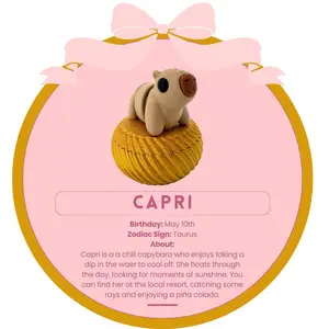 Capri the Capybara