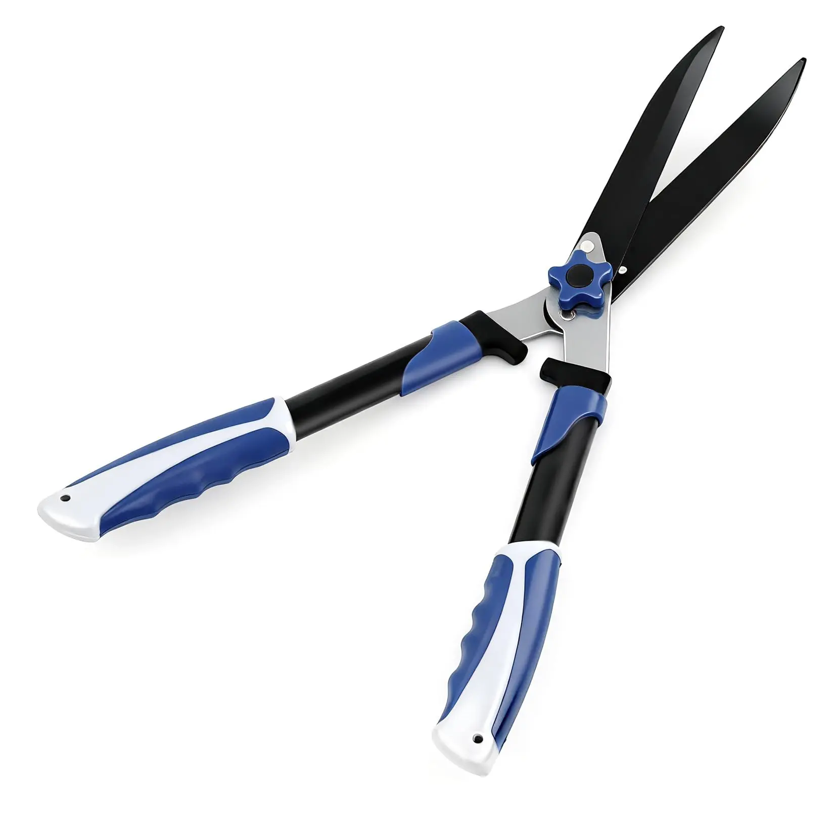 Garvee  Heavy Duty Steel Hedge Shears 24" | Wavy Blade Garden Scissors & Pruning Shears | Professional Hedge Trimmer & Garden Shears for Gardening | 62cm Gardening Tools