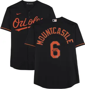 Ryan Mountcastle Baltimore Orioles Autographed Black Nike Replica Jersey - Fanatics Authentic Certified